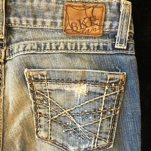 BKE | Stella | Distressed Bootcut Jeans